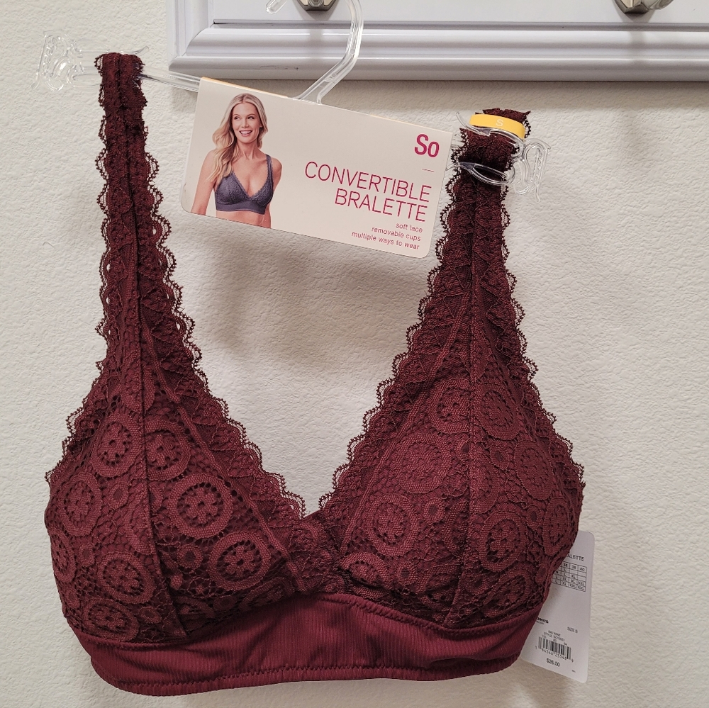 NWT Convertible Bralette